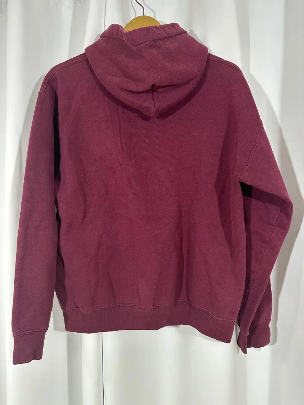 Pi Kappa Alpha PIKE Hoodie Size Medium Burgundy Greek Letter Sweatshirt - Picture 7 of 7